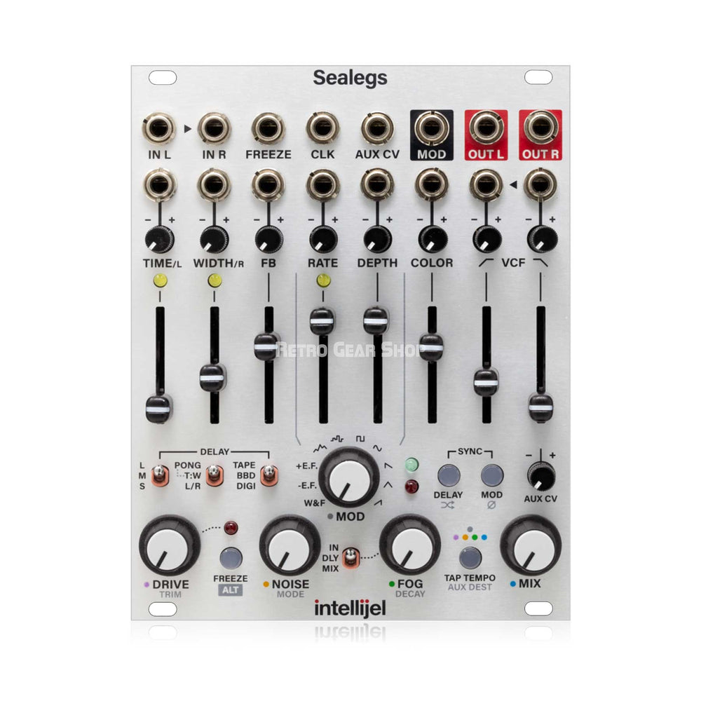 Intellijel Sealegs Multi-Model Stereo Character Delay with Reverb