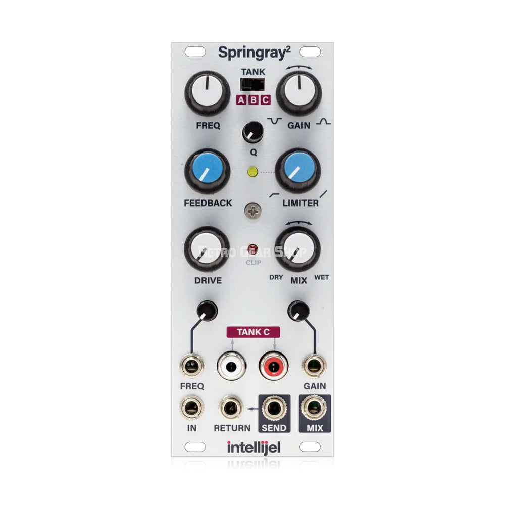 Intellijel Springray² Versatile Real Spring Tank Reverb Module