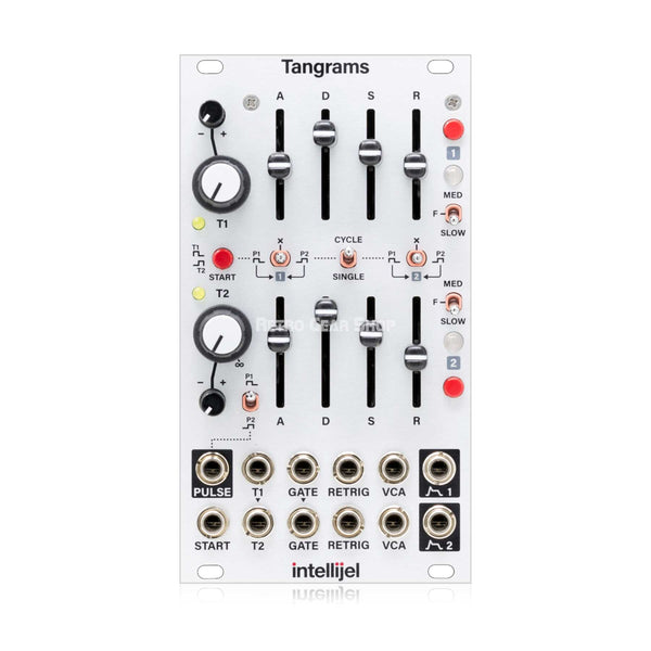 Intellijel Tangrams Dual ADSR/VCA with Cycling Gate Pulsers