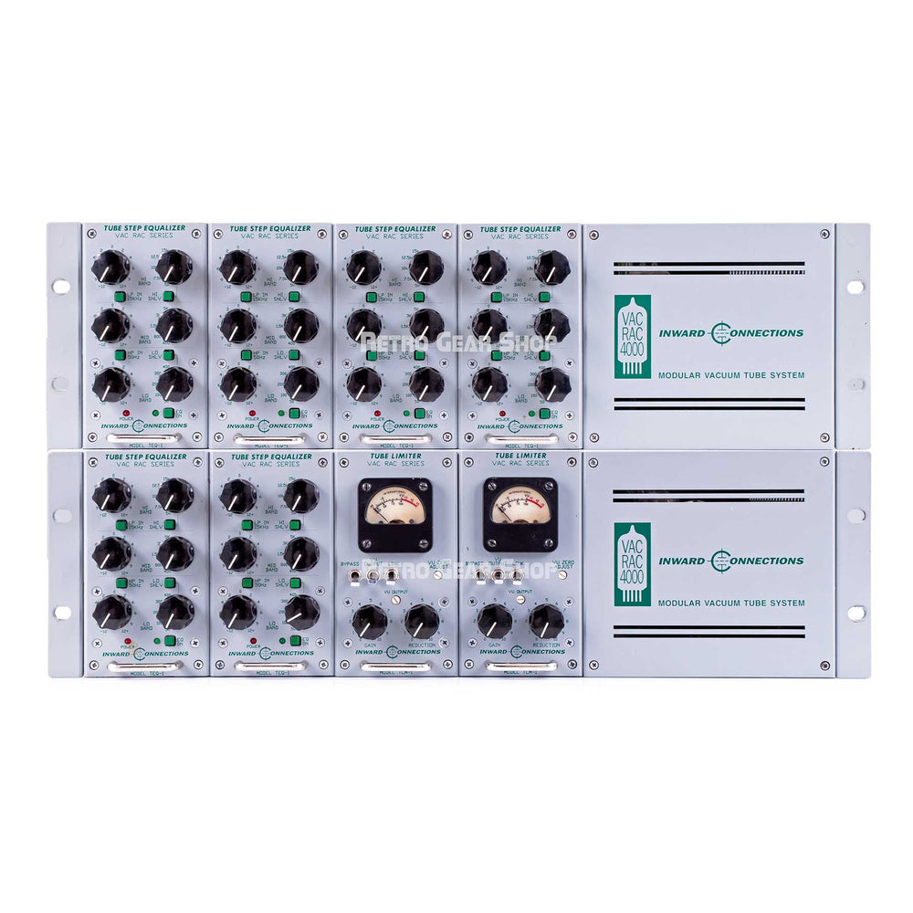 Inward Connections Vac Rac 4000 6x TEQ-1 Tube EQ + 2x TLM-1 Tube Limiter
