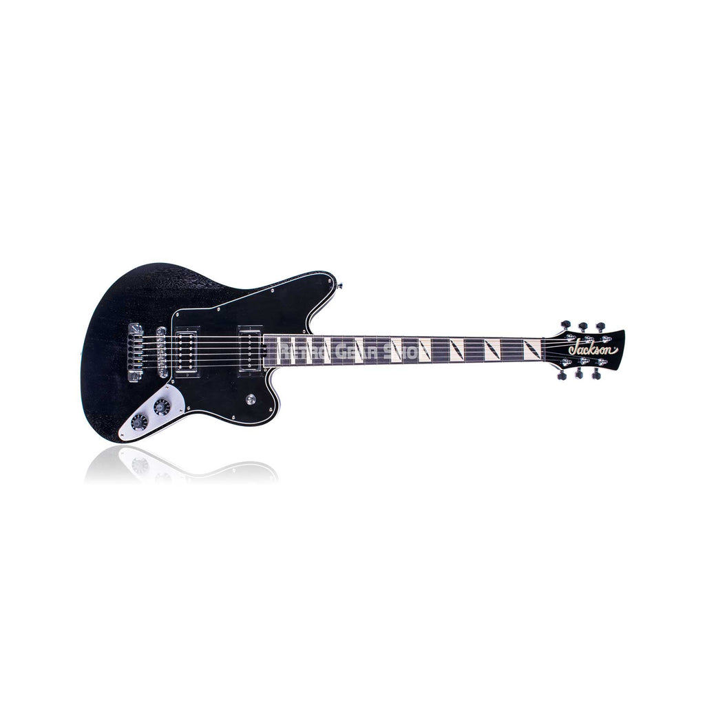 Jackson Guitars Pro Series Signature Lee Malia LM-87 Open-Pore Black Electric Guitar + Gig Bag