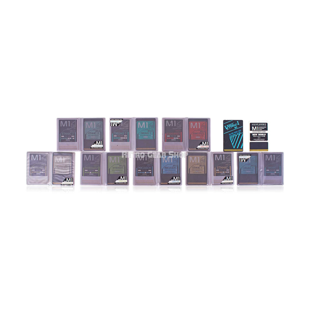 Korg M1 Cards (9 cards total)