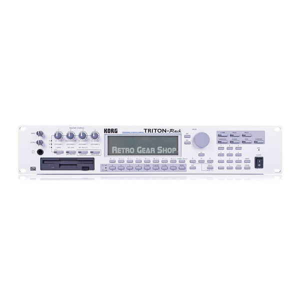 Korg Triton Rack NOS New in Box Rackmount 60-Voice Polyphonic Workstation Synthesizer Rare Vintage Synth