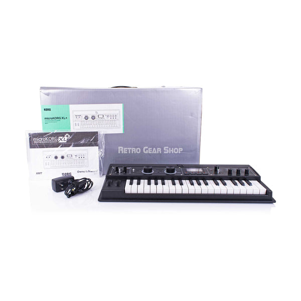 Korg microKORG XL+ 37-Key Synthesizer/Vocoder Black