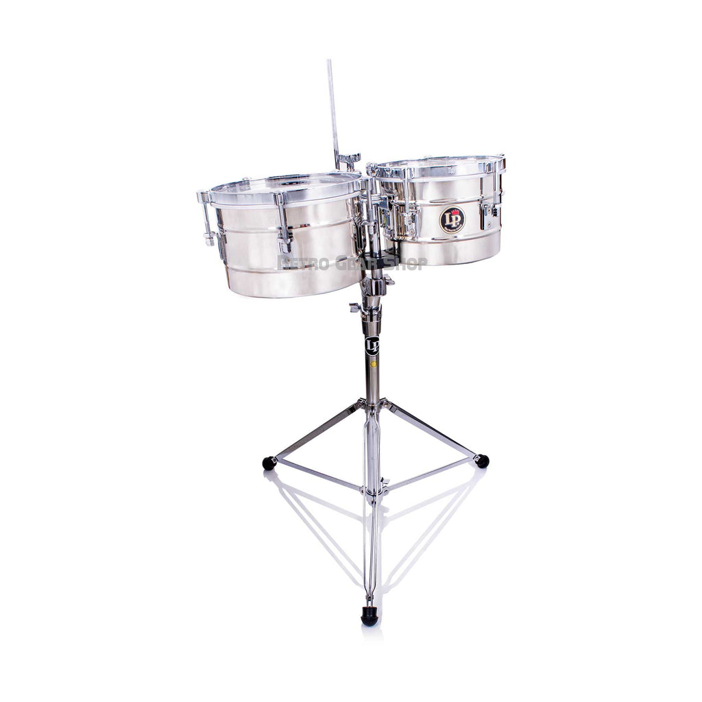 LP Tito Puente Timbales Pair with Stand