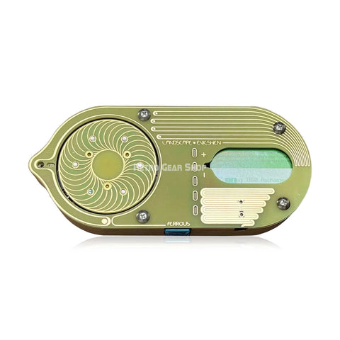 Landscape Ferrous Spinning Magnetic String Resonator