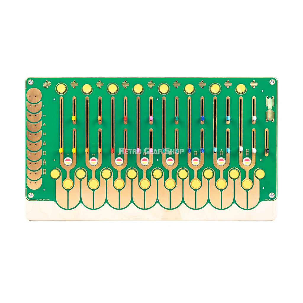 Landscape Noon 8-Voice Passive Analog Drum Machine Synthesizer Green