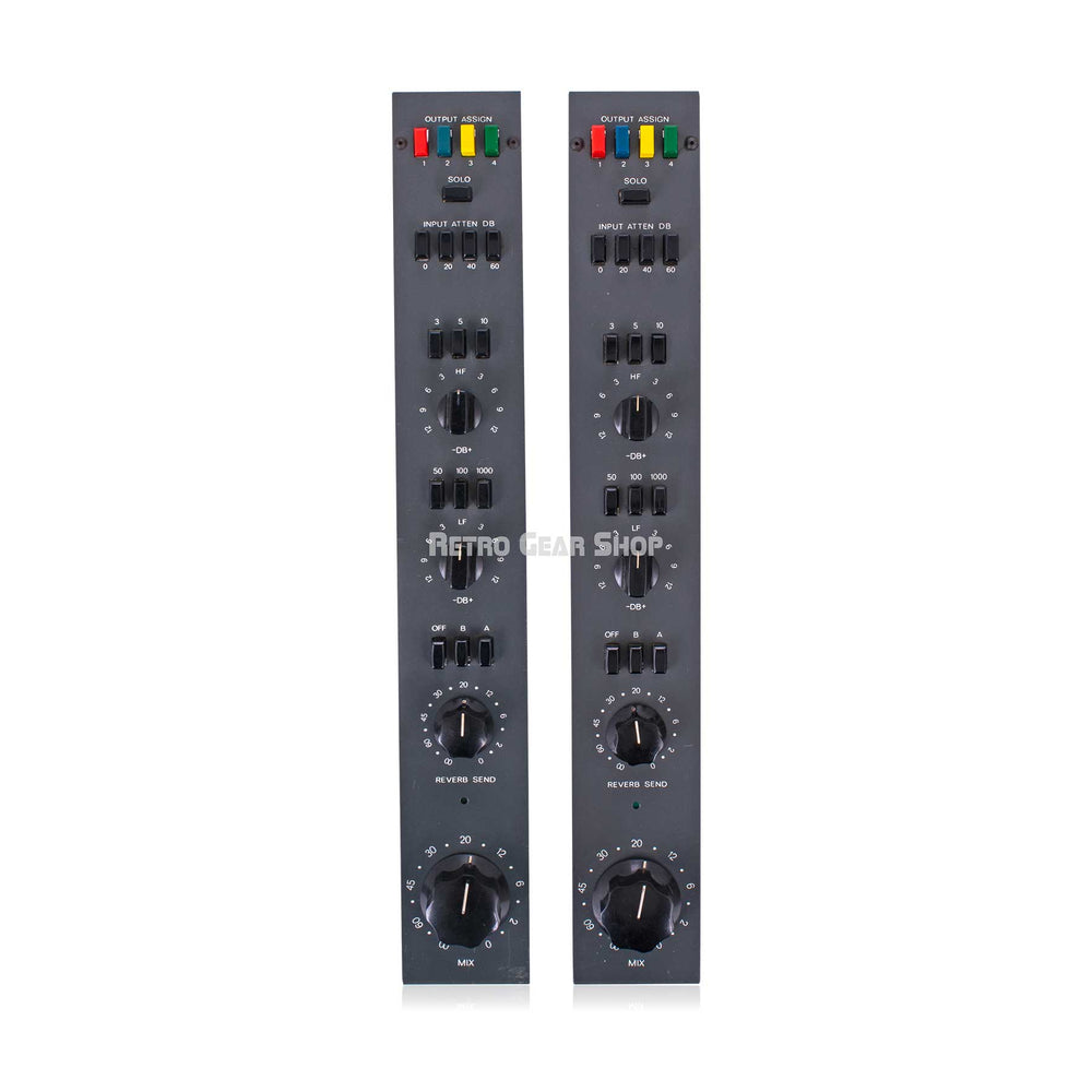 Langevin AM401A Vintage Mic Preamp Equalizer Modules Pair w/ Input Transformers