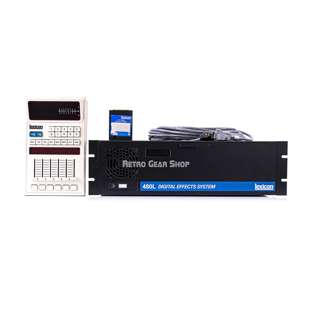 Lexicon 480L V4.10 + Larc Remote & Memory Cartridge