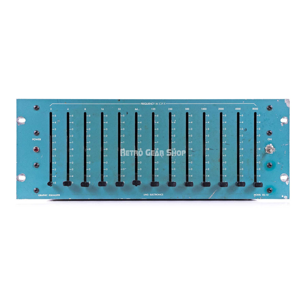 Ling Electronics EG-10-B Graphic Tube Equalizer