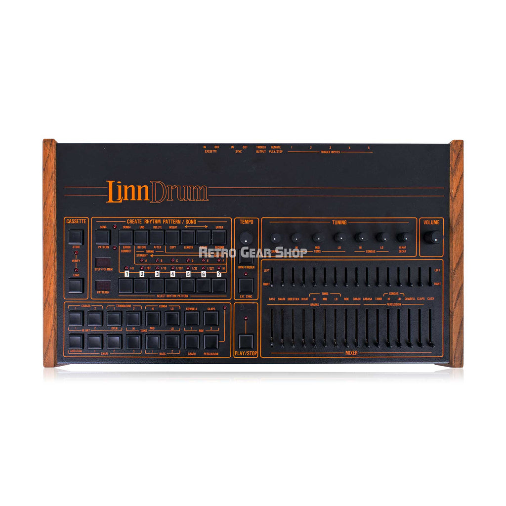 Linn Drum LM2 Forat MIDI Digital Drum Machine Vintage Rare