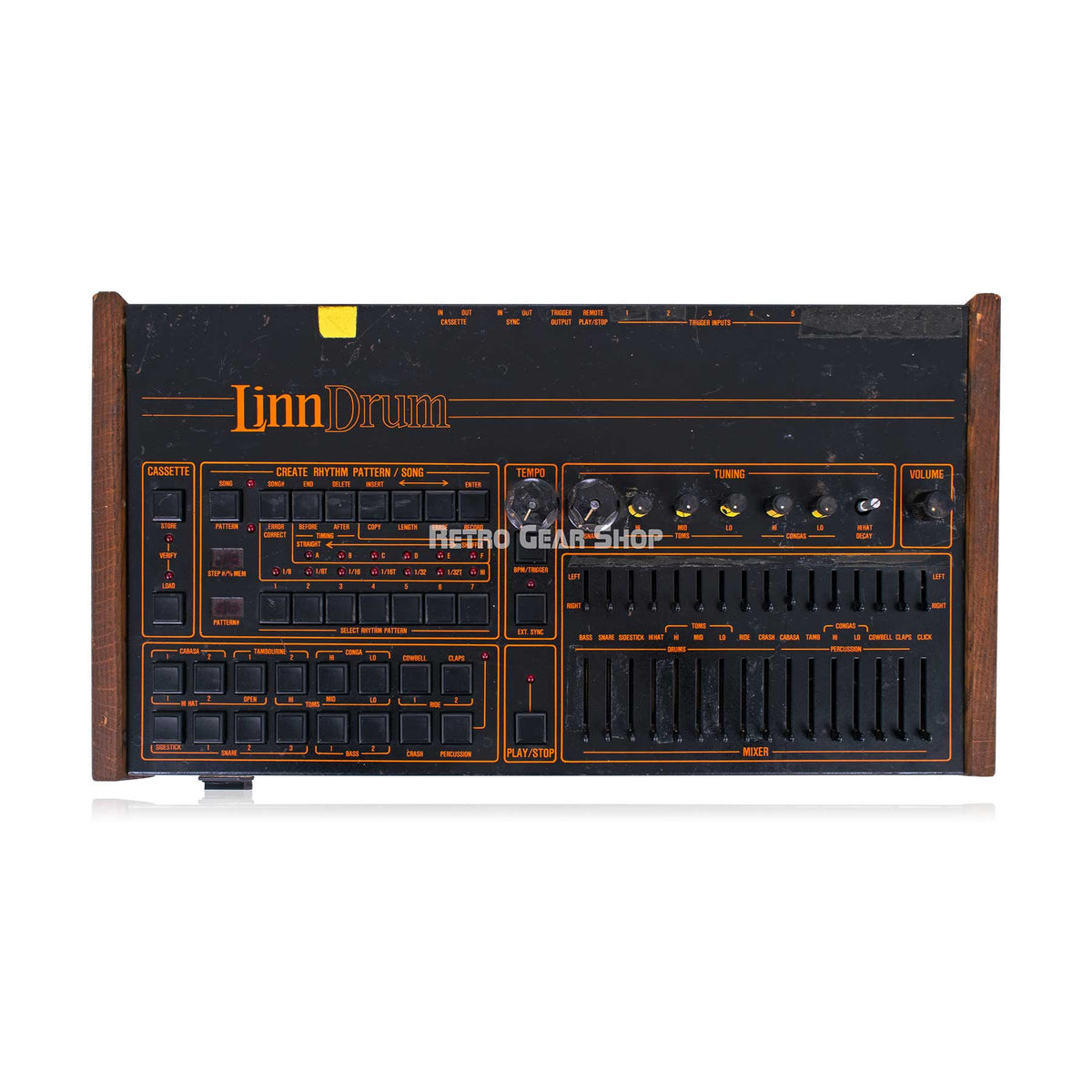 ドラムマシン Linn Drum LM-2 ジャンク Linn LinnDrum LM-2 Digital Drum Machine As-is– Retro Gear Shop