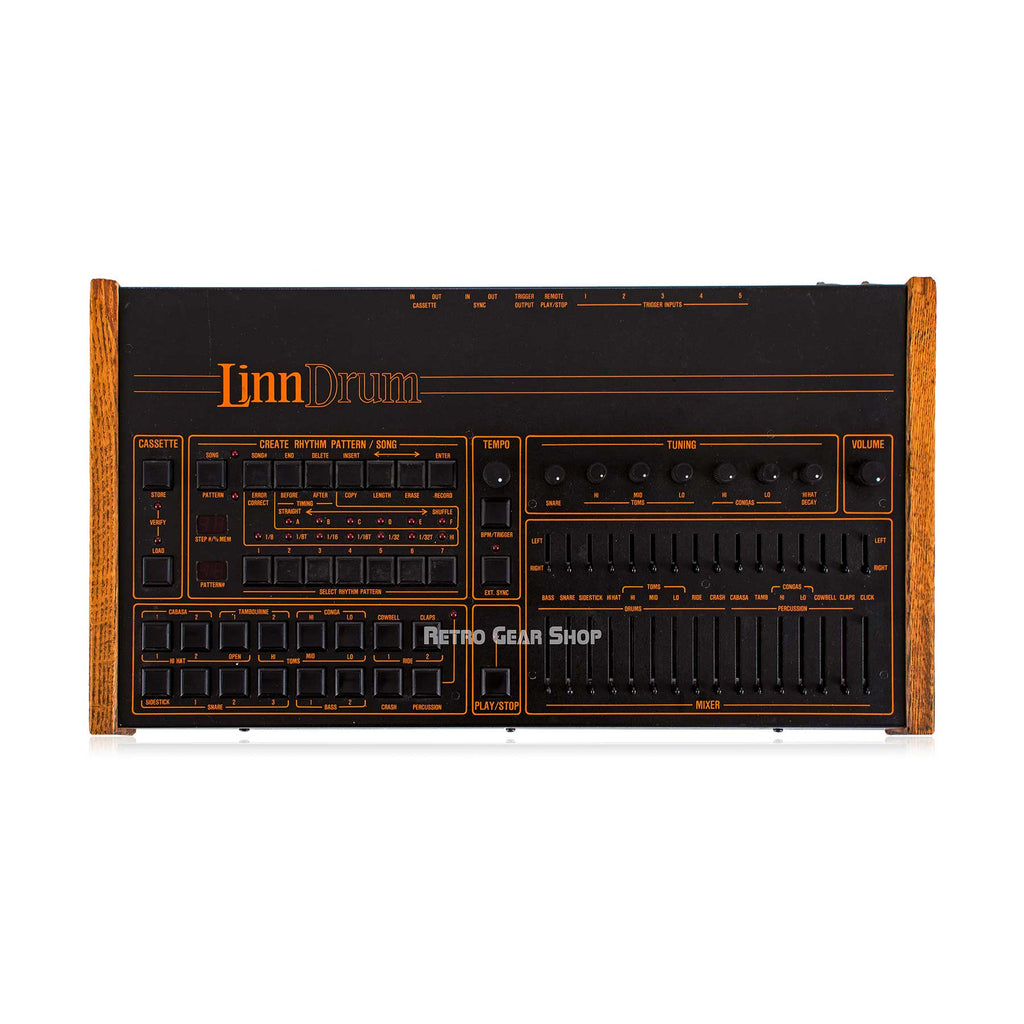 LinnDrum LM2 Drum Machine LM-2 Polyphonic Vintage Rare