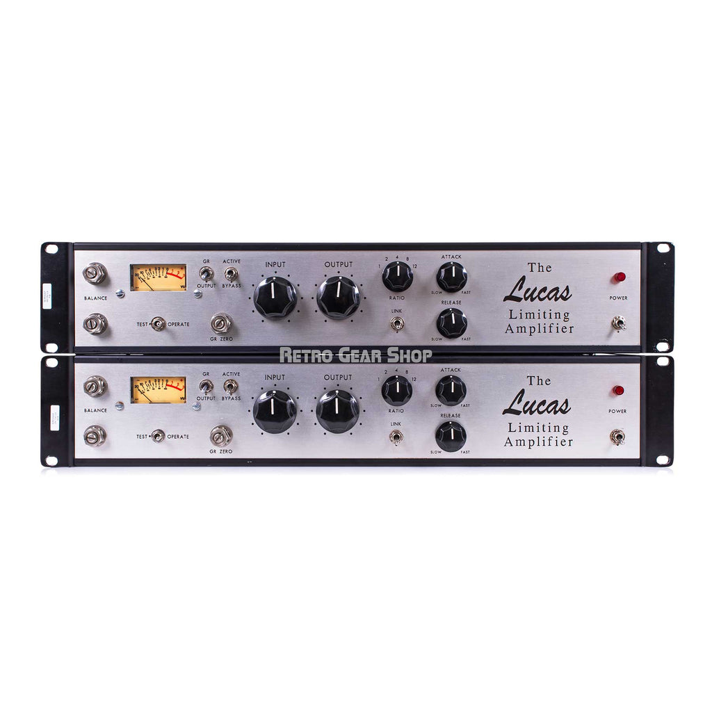 Lucas Engineering The Lucas Limiting Amplifier Tube Compressor Sequential Stereo Pair