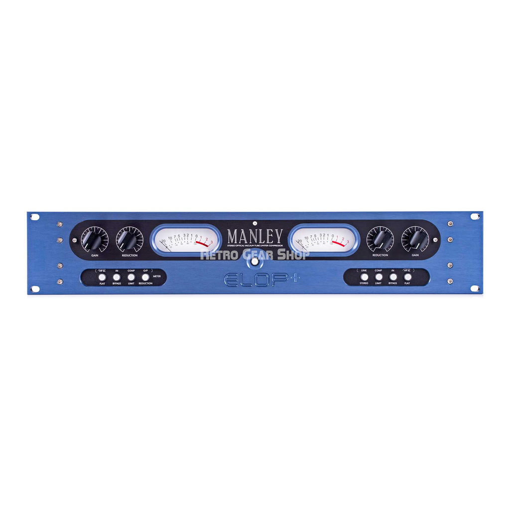 Manley ELOP+ Stereo Optical Limiter Compressor