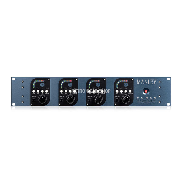 Manley Laboratories Force Four-Channel Vacuum Tube Microphone Preamplifier