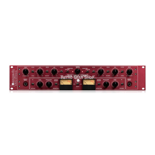 Manley Laboratories Langevin DVC Dual Vocal Combo Stereo Channel Strip Mic Preamp EQ Limiter