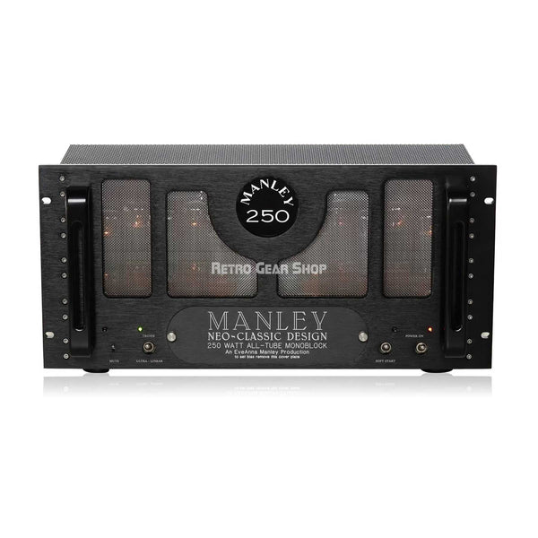 Manley Laboratories Neo-Classic Monoblock Power Amplifier 250W Black 