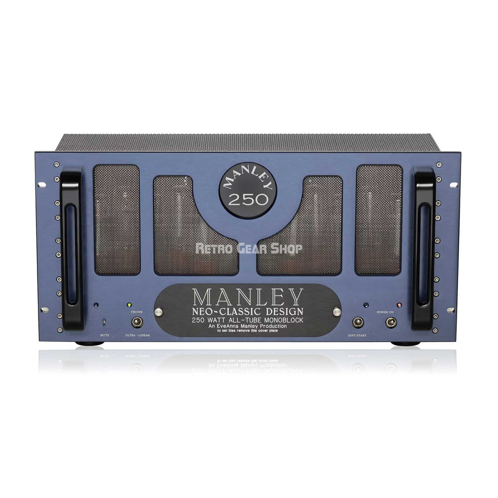 Manley Laboratories Neo-Classic Monoblock Power Amplifier 250W Blue