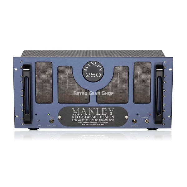Manley Laboratories Neo-Classic Monoblock Power Amplifier 250W Blue 