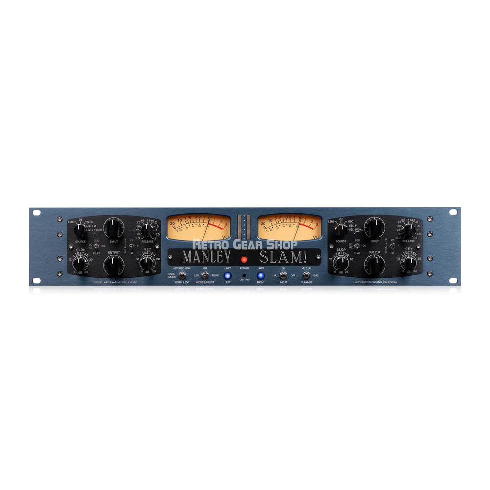 Manley Laboratories SLAM! Mic Preamplifier & Stereo Limiter