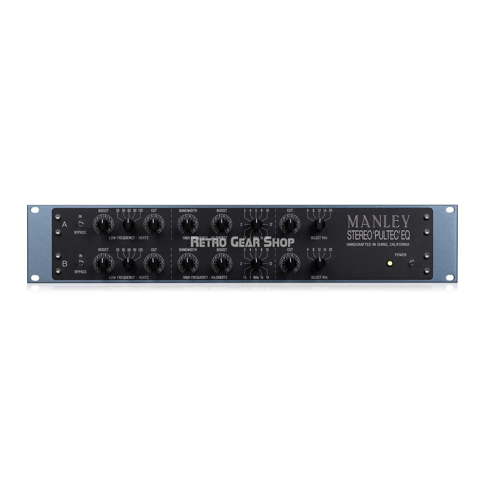 Manley Laboratories Stereo Pultec Style EQ Dual-channel Passive Equalizer