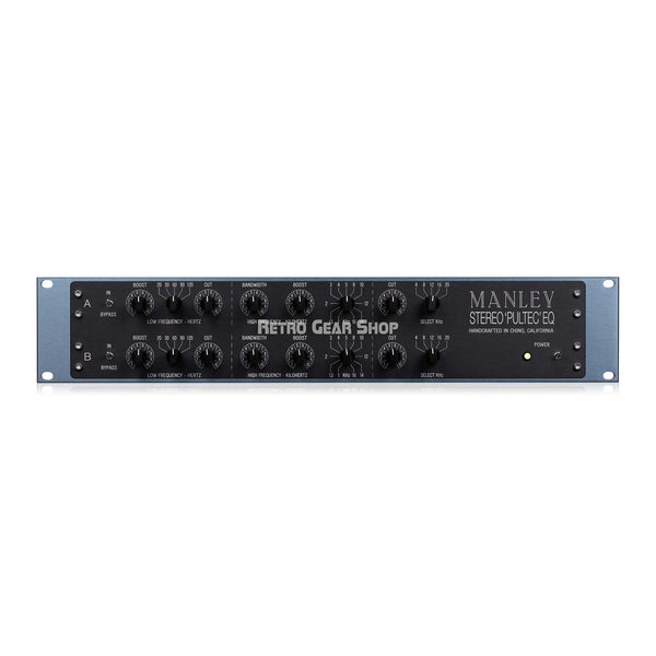 Manley Laboratories Stereo Pultec Style EQ Dual-channel Passive Equalizer