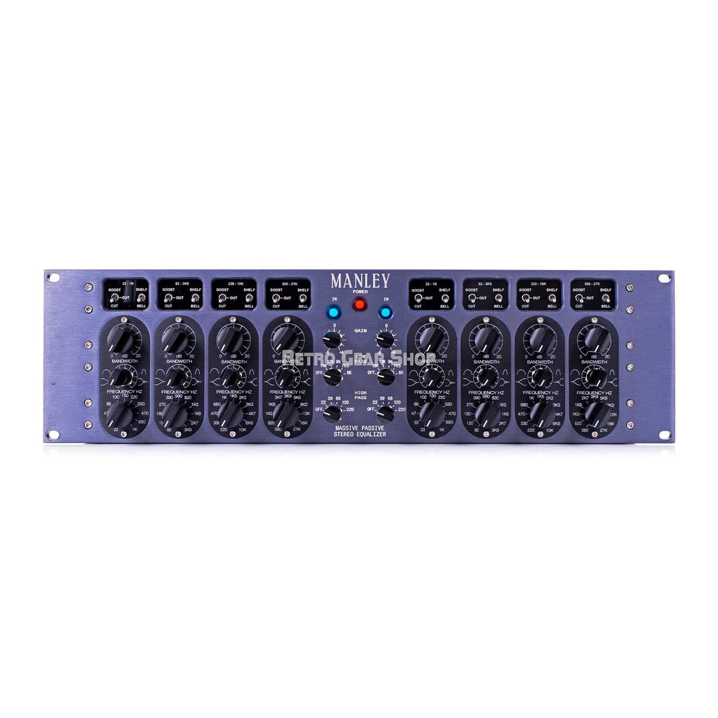 Manley Massive Passive 4-Band Stereo Tube Equalizer
