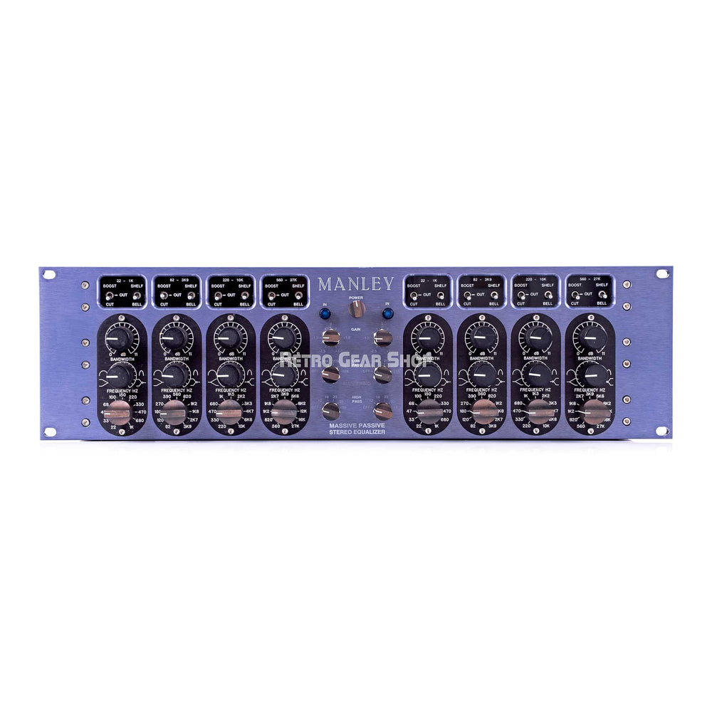 Manley Massive Passive Mastering Version Used