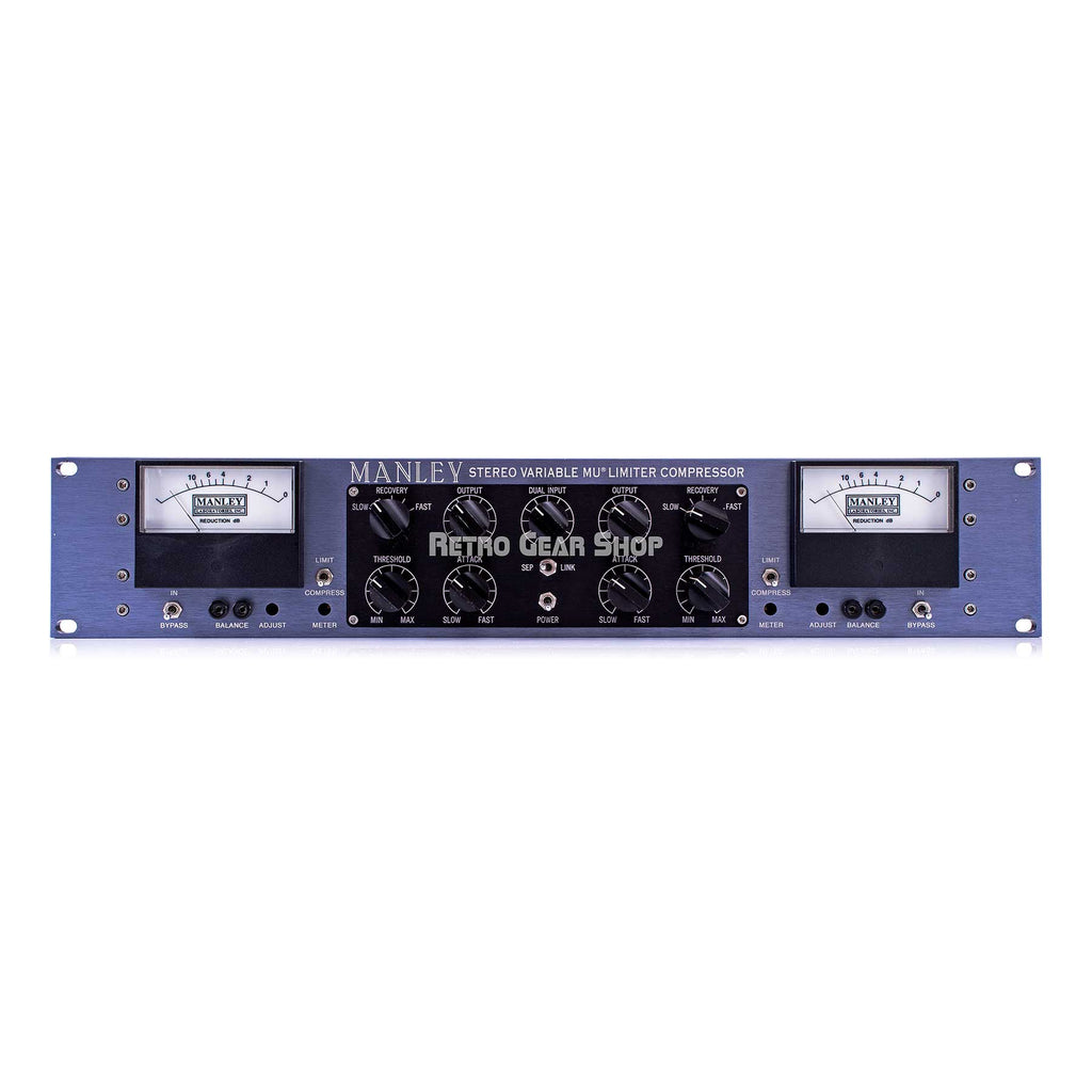 Manley Variable Mu Stereo Compressor Limiter Vintage Rare– Retro
