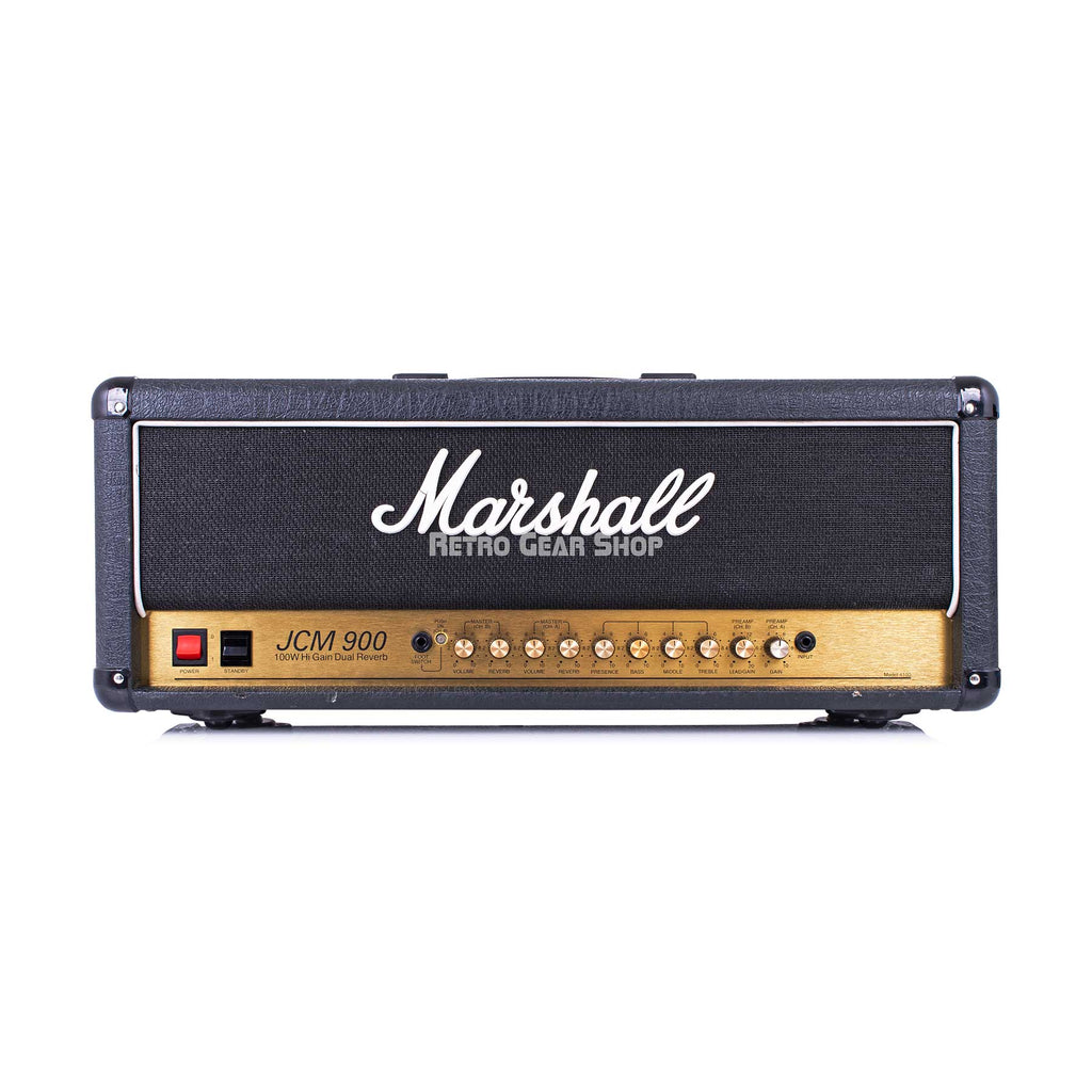 Marshall JCM 900 Model 4100 Hi Gain Dual Reverb 2-Channel 100-Watt Guitar Amp Head