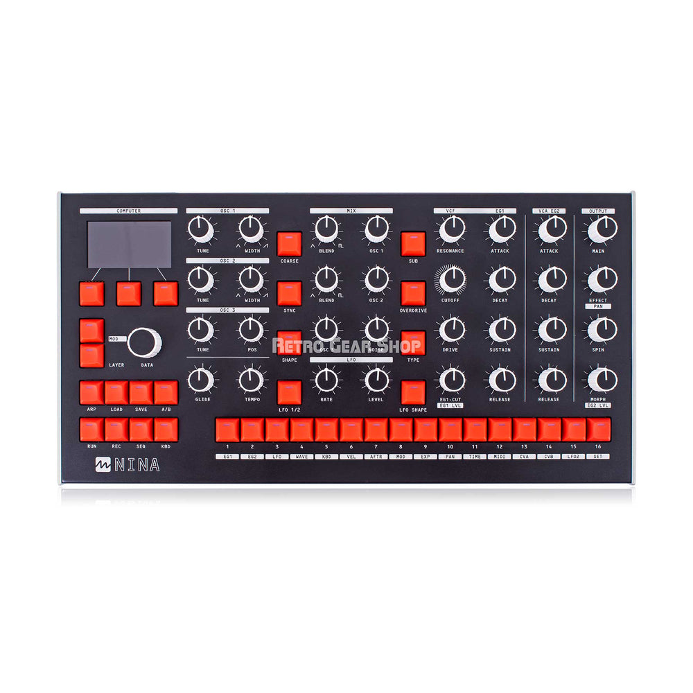 Melbourne Instruments NINA 12-Voice Analog Polyphonic Synthesizer