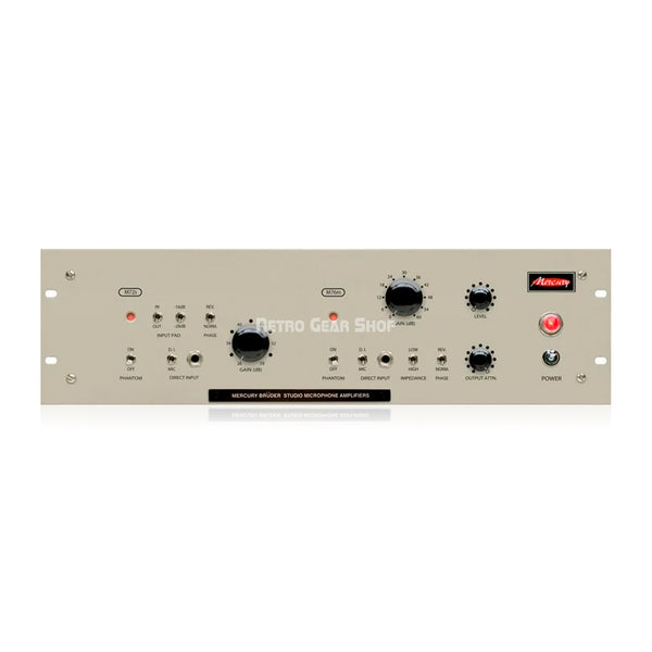 Mercury BRUDER Dual Channel Microphone Preamplifier