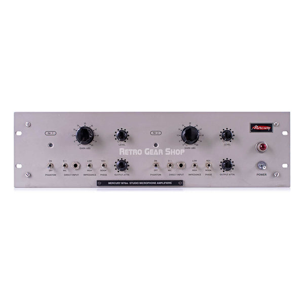 Mercury M76m MkIII Dual Channel Preamp Preamplifier