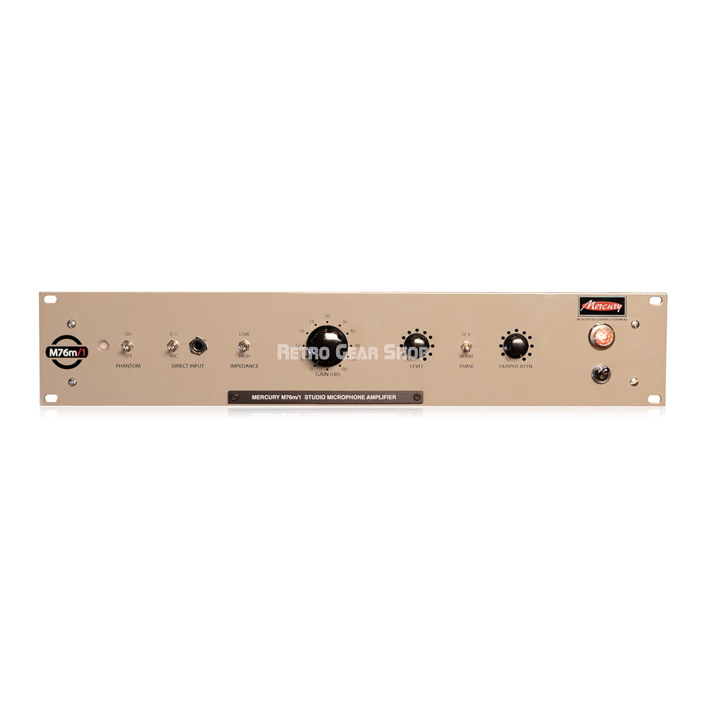 Mercury M76m/1 Single Channel Studio Microphone Preamplifier