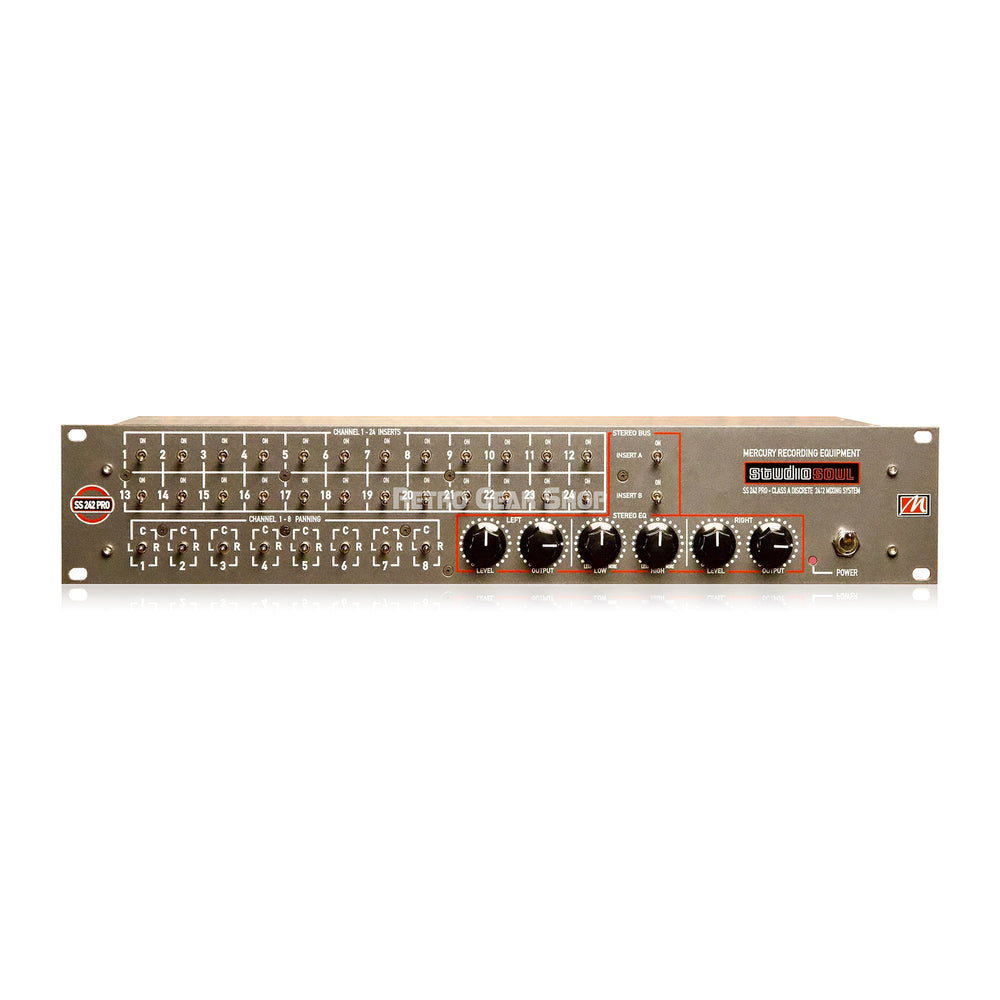 Mercury SS242 PRO Class A Discrete Mixing System