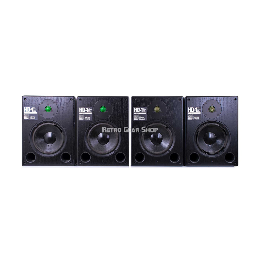 Meyer Sound HD-1 High Definition Monitors Speakers Set of 4