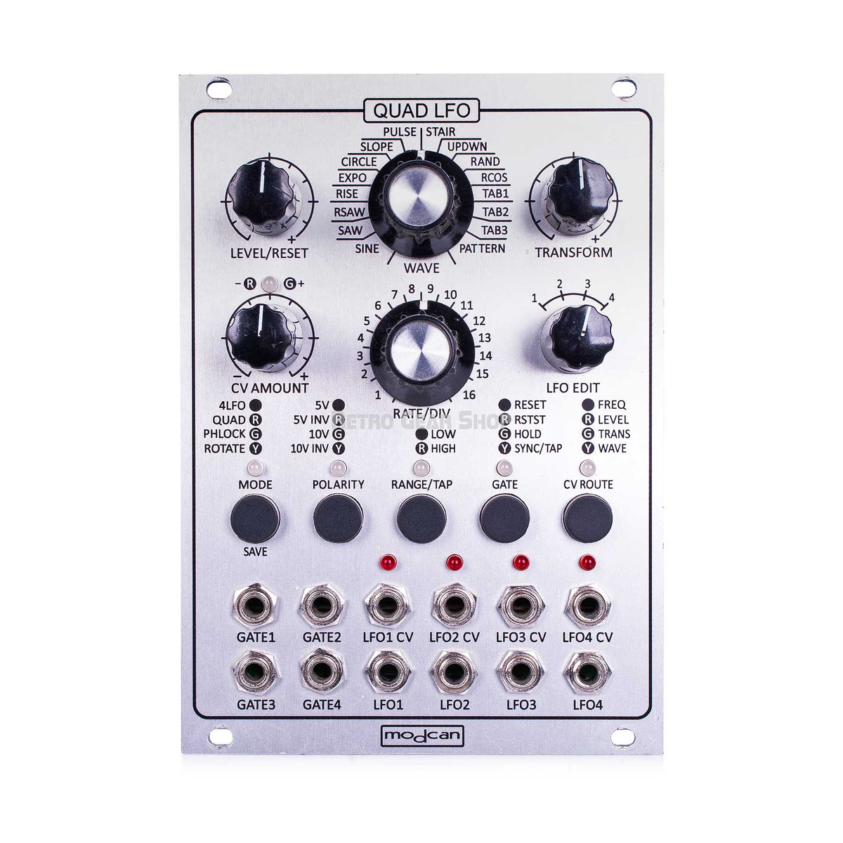 Modcan Quad LFO Eurorack Synthesizer Module– Retro Gear Shop