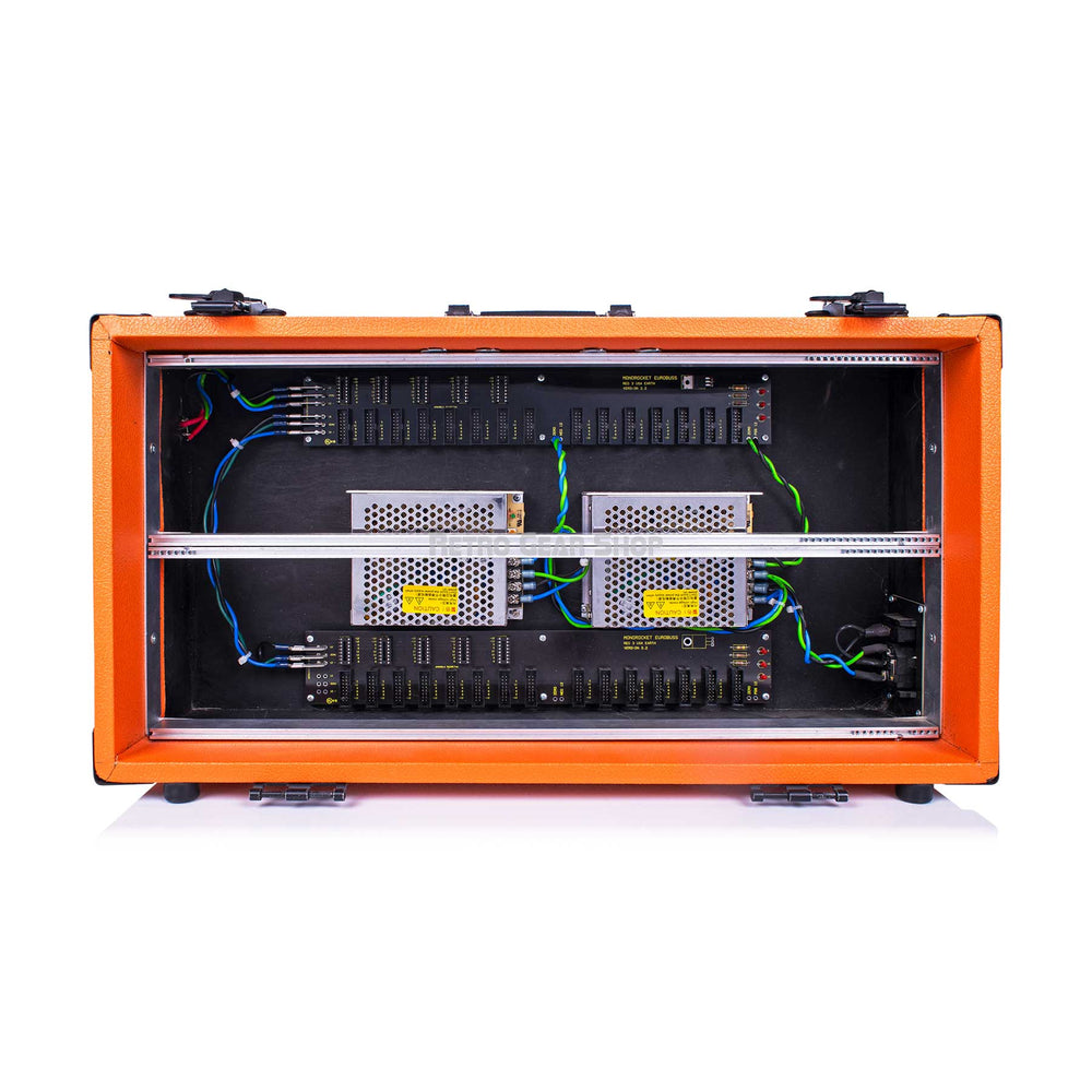 Monorocket 12U 84HP 336HP Total Orange Eurorack Synth Case for Modular Synthesizer
