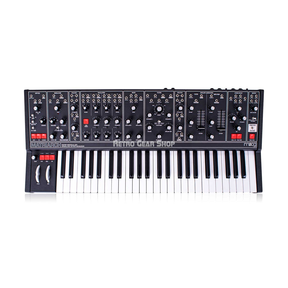 Moog Matriarch Dark Semi-Modular Analog Keyboard Synthesizer Limited Edition Used