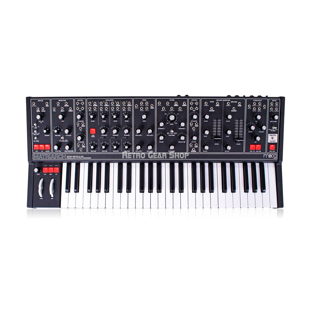 Moog Matriarch Limited Edition Dark Semi-Modular Analog Keyboard