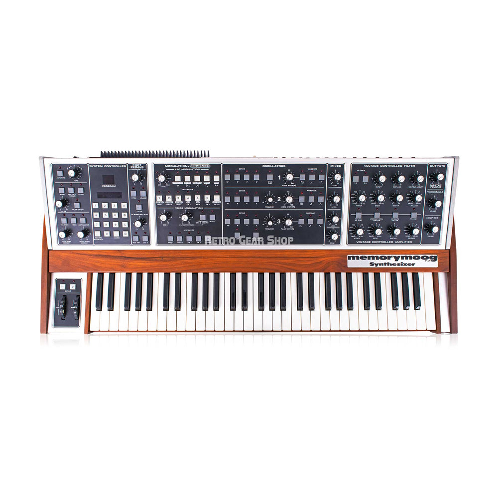 Moog Memorymoog Plus with Midi Polyphonic Analog Synthesizer Serviced