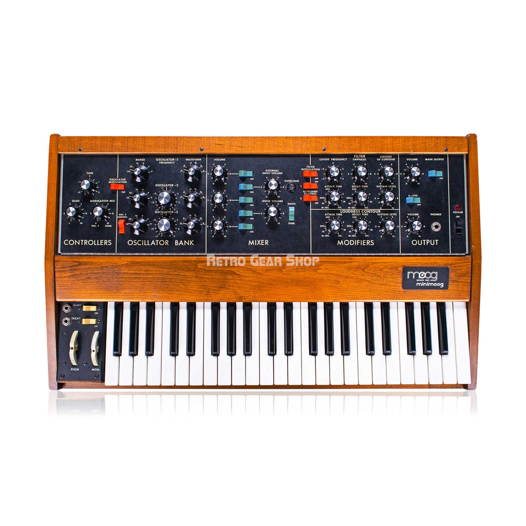 Moog Minimoog Model D 44-Key Vintage Analog Monophonic Synthesizer Synth
