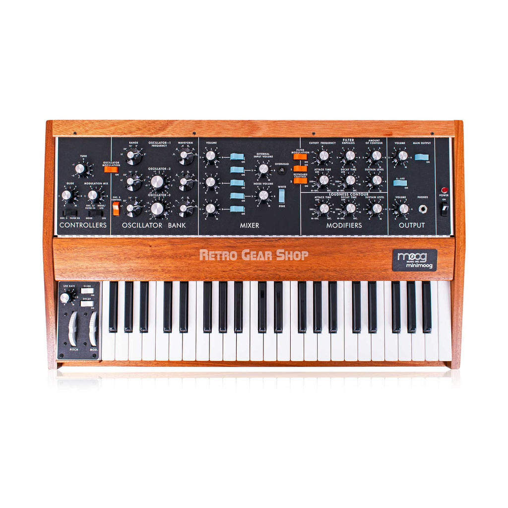 Moog Minimoog Model D Reissue 2022 Mahogany Monophonic Analog Synthesizer