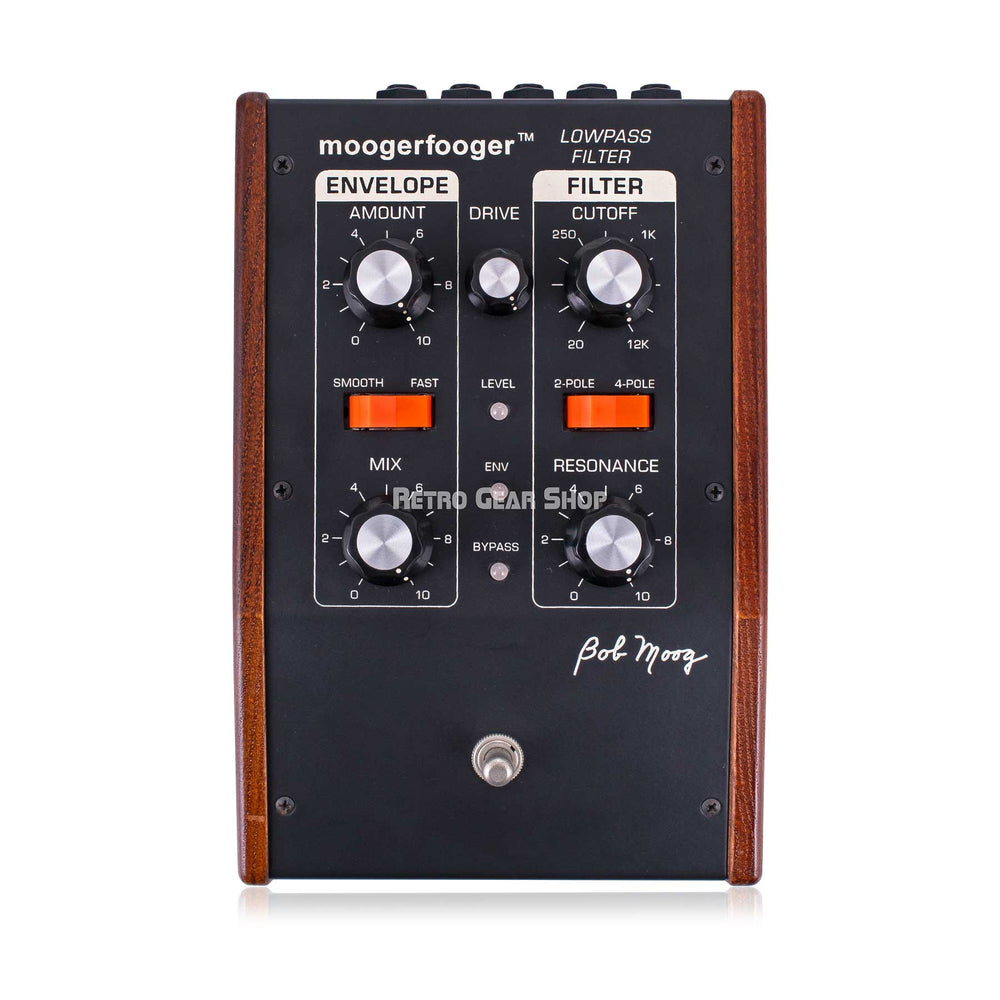 Moog Moogerfooger MF-101 Lowpass Filter Effect Pedal Big Briar Signed Bob Moog