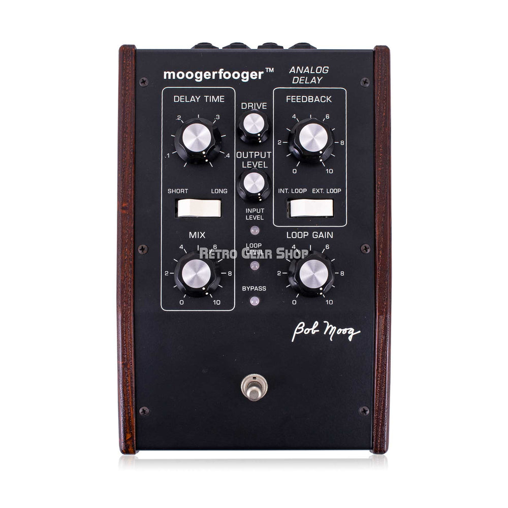 Moog Moogerfooger MF-104 Analog Delay Pedal Processor Big Briar Signed Bob Moog MN3005 Chip