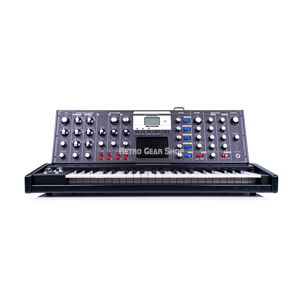 Moog Minimoog Voyager Electric Blue Monophonic Analog Keyboard