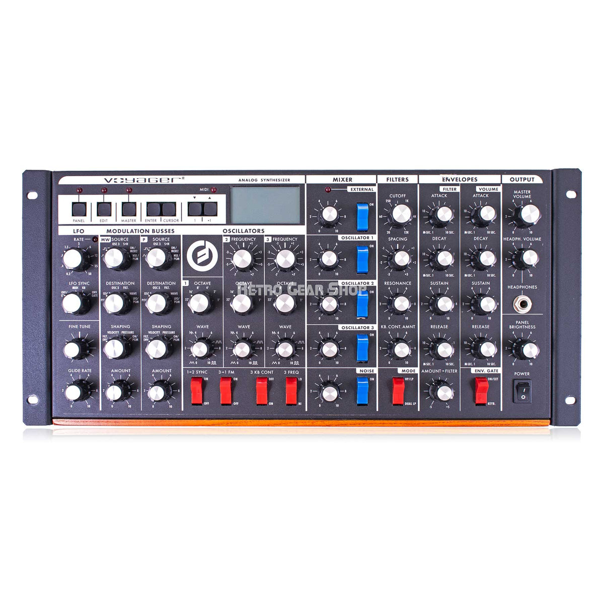 Moog Minimoog Voyager RME Rack Mount Edition Analog Synthesizer Synth ...