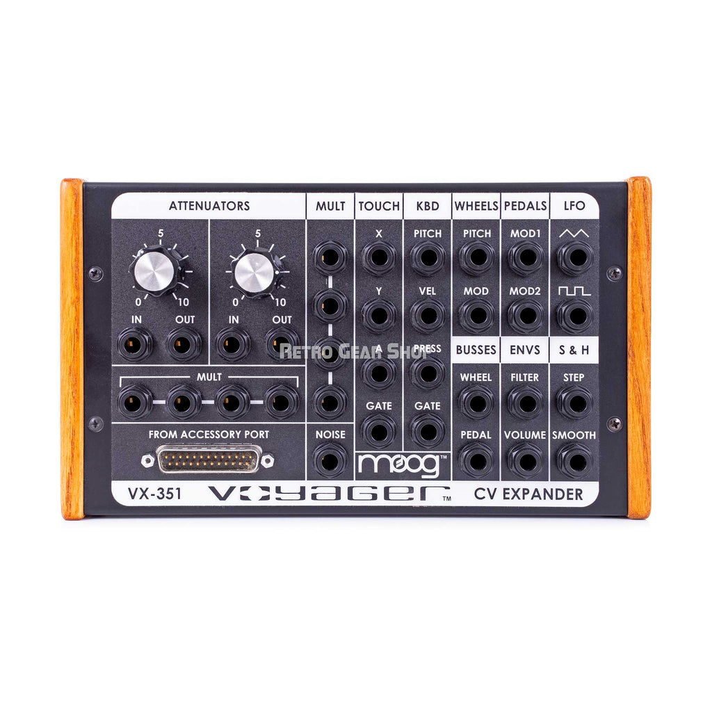 Moog Voyager VX-351 Control Voltage CV Expander Black