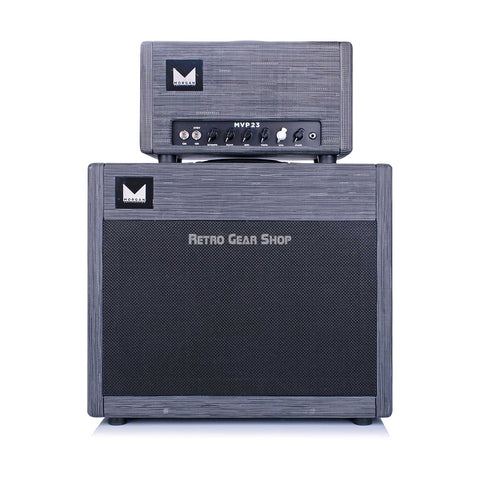 Morgan Amps MVP23 23-watt Guitar Tube Amp Head + 1x12 Cab Twilight with ATA Flight Cases